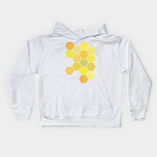 Shades of Yellow Kids Hoodie